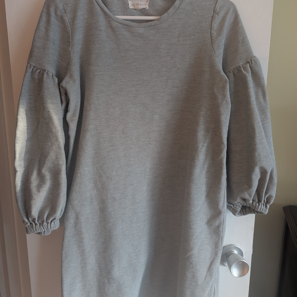 Lou & Grey Light Gray Kids Dress